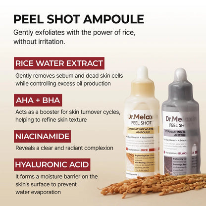 Rice Peel Shot - Olivaboutique