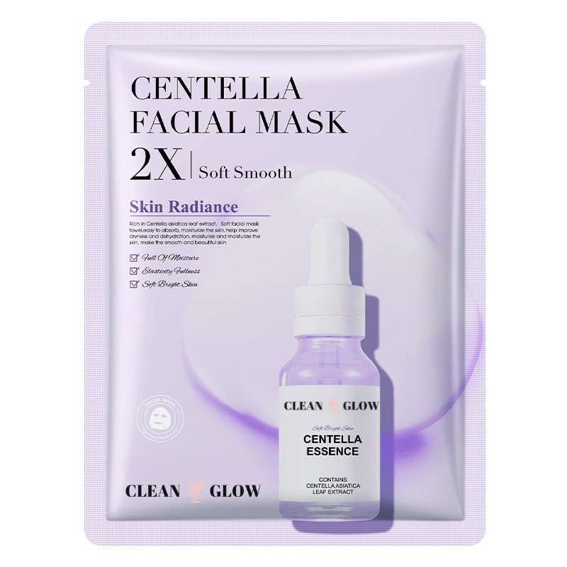 Close-up of Skincare Mask Set packaging and masks
