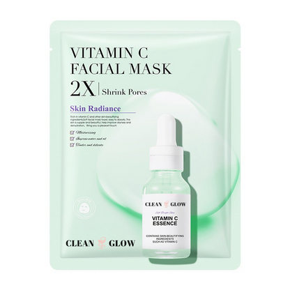 Close-up of Skincare Mask Set packaging and masks
